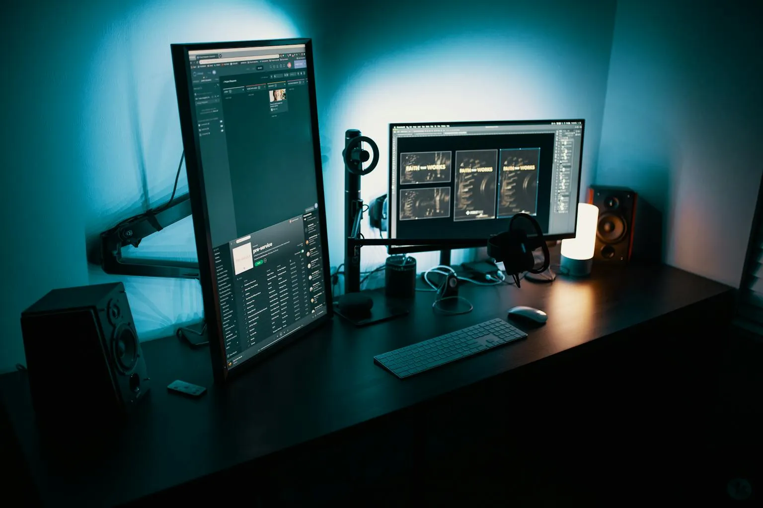 Superwhisper Linux alternative blog hero with voice typing on a Linux desktop